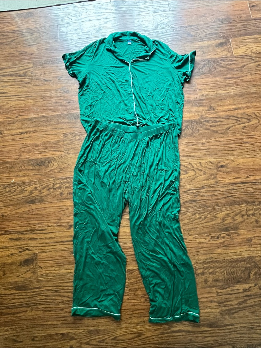 Old Navy Women's Green Cozy Pajamas - XXL